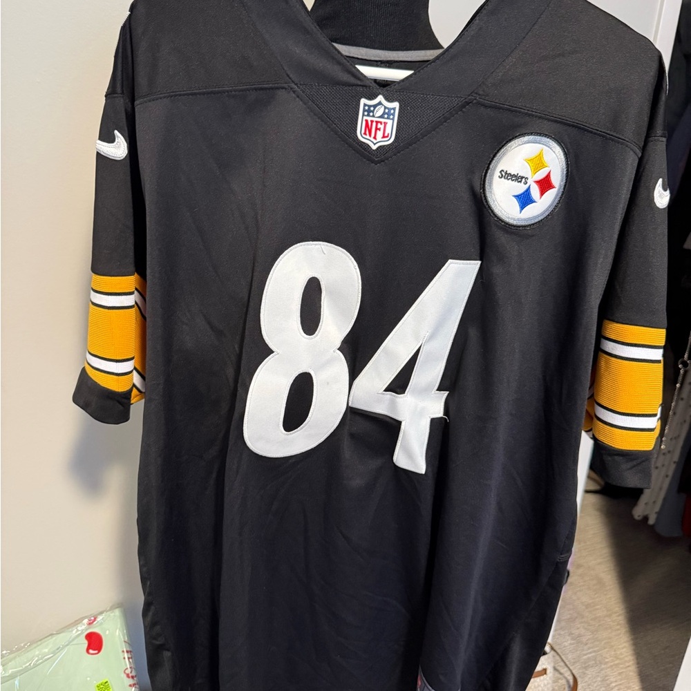 Nike NFL Pittsburgh Steelers Antonio Brown #84 On Field Jersey Men’s Large